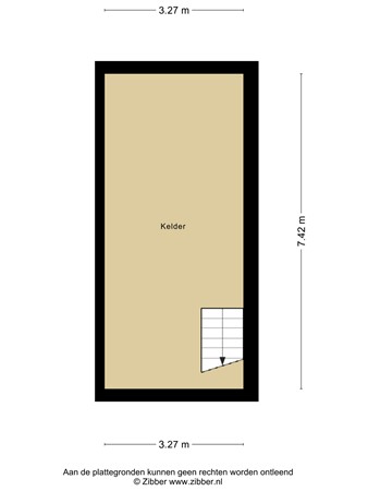 Plattegrond - Beaujolaisgaard 18, 3446 WN Woerden 
