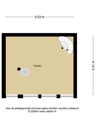 Plattegrond - Prins Johan Frisostraat 2, 3466 LZ Waarder 