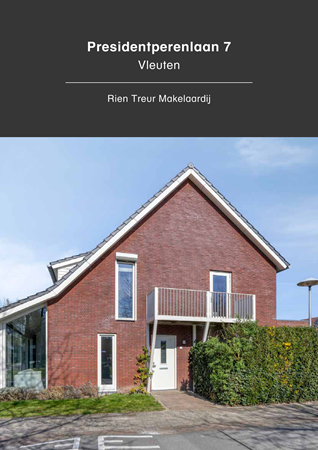 Brochure -  - Presidentperenlaan 7, 3452 ET Vleuten