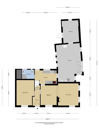 Plattegrond - De Joncheerelaan 5, 3481 GN Harmelen 