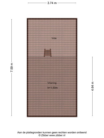 Plattegrond - De Bree 23, 2415 BE Nieuwerbrug aan den Rijn 