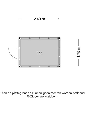 Plattegrond - De Bree 23, 2415 BE Nieuwerbrug aan den Rijn 