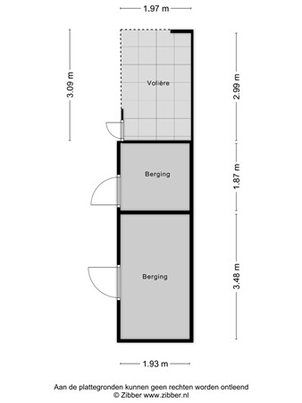 Plattegrond - Tiendweg 26, 3481 GT Harmelen 