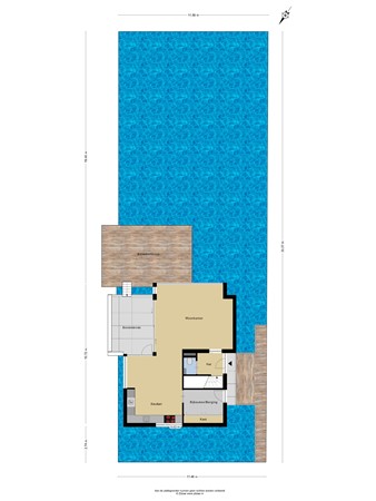 Plattegrond - Meer Van Lugano 18, 3446 JZ Woerden 