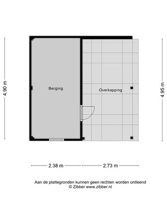 Plattegrond - Meerkoet 152, 3481 TJ Harmelen 