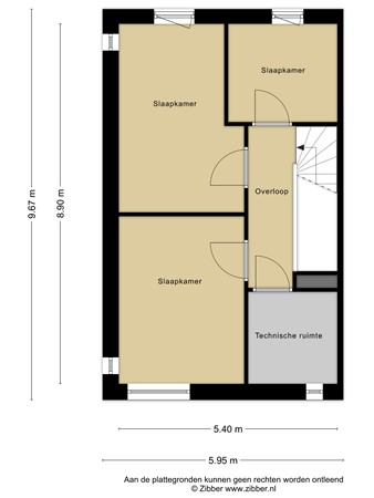 Plattegrond - Irene Vorrinklaan 39, 3445 VZ Woerden 