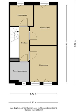 Plattegrond - Irene Vorrinklaan 40, 3445 VZ Woerden 