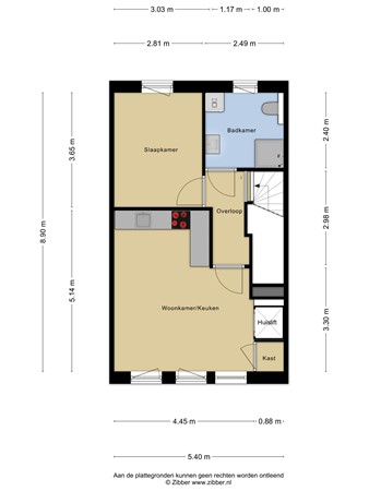 Plattegrond - Irene Vorrinklaan 41, 3445 VZ Woerden 