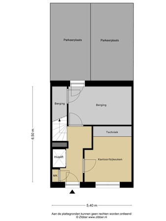 Plattegrond - Irene Vorrinklaan 42, 3445 VZ Woerden 