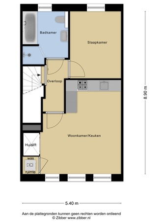 Plattegrond - Irene Vorrinklaan 42, 3445 VZ Woerden 