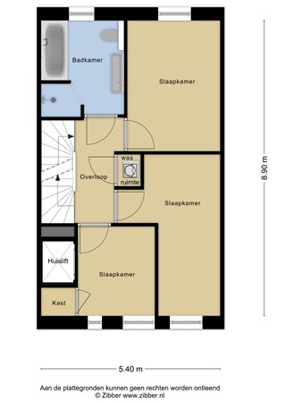 Plattegrond - Irene Vorrinklaan 42, 3445 VZ Woerden 