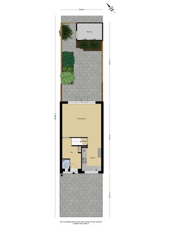 Plattegrond - Keizershof 41, 3481 KD Harmelen 