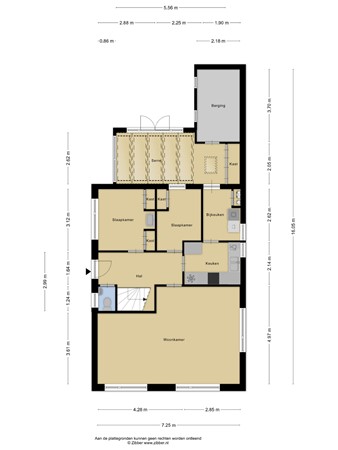 Plattegrond - Schoollaan 1, 3481 GH Harmelen 