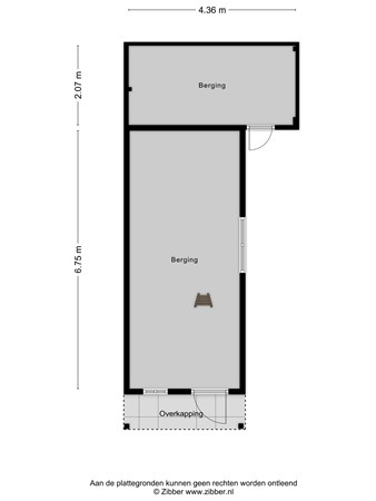 Plattegrond - Dorpsstraat 184, 3481 ER Harmelen 