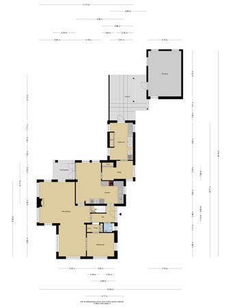 Plattegrond - Lange Meentweg 22, 3652 LB Woerdense Verlaat 