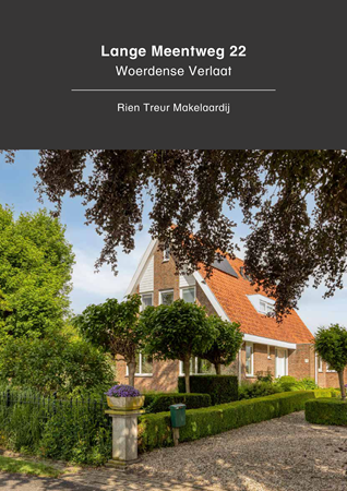Brochure -  - Lange Meentweg 22, 3652 LB Woerdense Verlaat