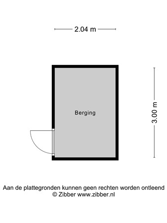 Plattegrond - Zwaan 3, 3481 TN Harmelen 