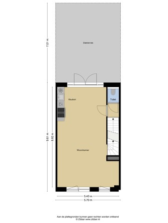 Plattegrond - Adriaan Duyckpad 112, 3445 VW Woerden 