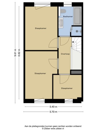 Plattegrond - Adriaan Duyckpad 112, 3445 VW Woerden 