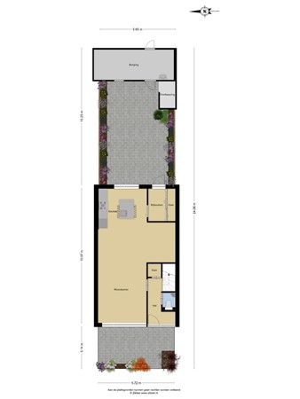 Plattegrond - Margrietlaan 9, 3481 CH Harmelen 