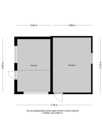 Plattegrond - Geestdorp 21A, 3444 BD Woerden 