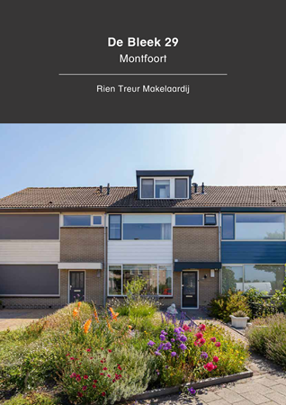 Brochure -  - De Bleek 29, 3417 TR Montfoort