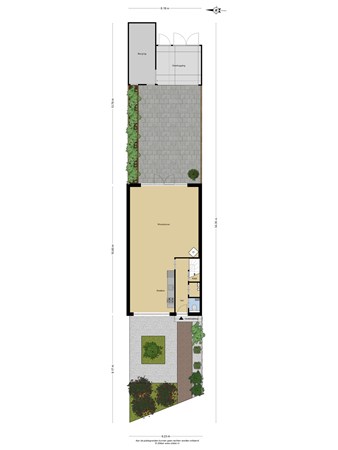 Plattegrond - De Bleek 29, 3417 TR Montfoort 