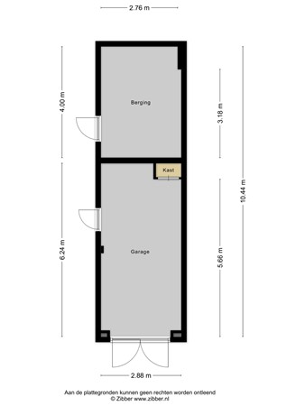 Plattegrond - Burgemeester Timmermanslaan 10, 3481 BS Harmelen 