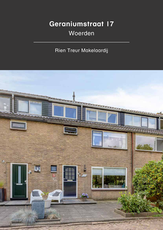 Brochure -  - Geraniumstraat 17, 3442 XG Woerden