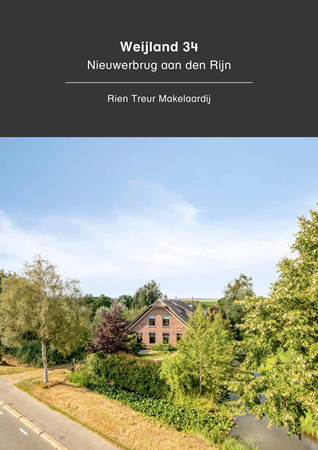 Brochure - brochure - Weijland 34, 2415 BC Nieuwerbrug aan den Rijn