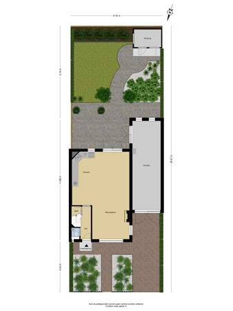 Plattegrond - Esdoornlaan 7, 3481 BH Harmelen 