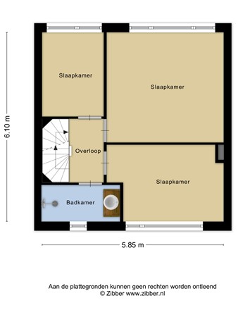 Plattegrond - Esdoornlaan 7, 3481 BH Harmelen 