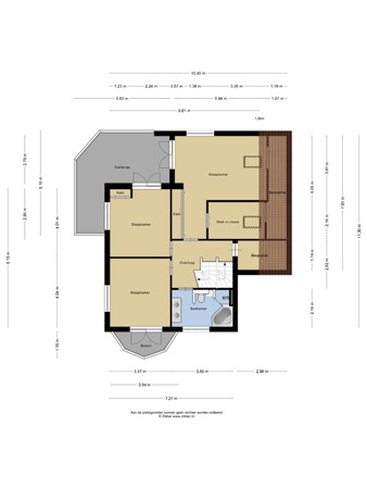 Plattegrond - M.A. Reinaldaweg 8, 3446 CB Woerden 