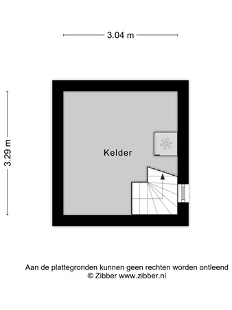 Plattegrond - M.A. Reinaldaweg 8, 3446 CB Woerden 