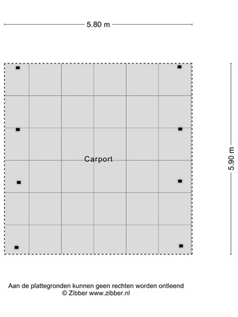 Plattegrond - M.A. Reinaldaweg 8, 3446 CB Woerden 