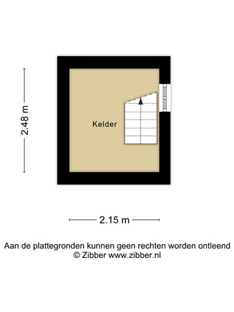 Plattegrond - Utrechtsestraatweg 71II, 3445 AN Woerden 