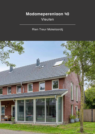 Brochure -  - Madameperenlaan 40, 3452 EP Vleuten