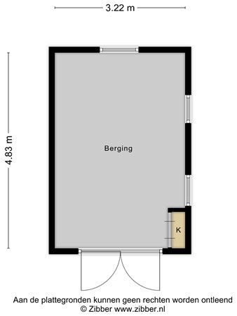 Plattegrond - Van Lockhorstweg 29, 3628 AW Kockengen 
