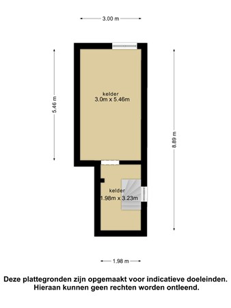 Plattegrond - Utrechtsestraatweg 69, 3445 AN Woerden 