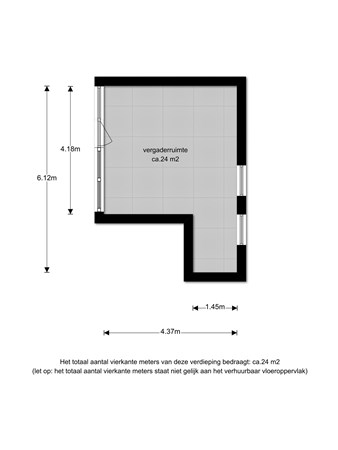 Plattegrond - Joris Dircksenstraat 18a, 3621 CB Breukelen 