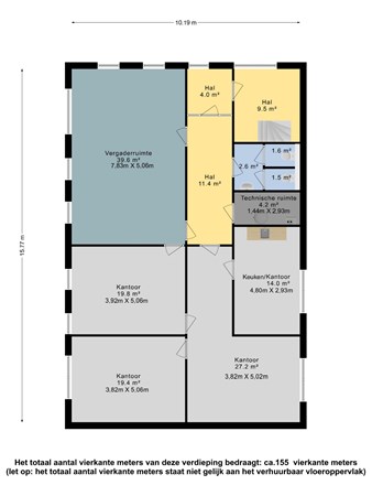 Plattegrond - Handelsweg 1D, 3481 MJ Harmelen 