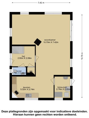 Plattegrond - Spengen 41, 3628 EW Kockengen 