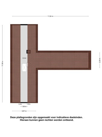 Plattegrond - Leidsestraatweg 225A, 3443 BT Woerden 