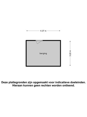 Plattegrond - Handelsweg 2, 3481 MJ Harmelen - Berging