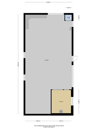 Plattegrond - Reijerscop 9, 3481 LD Harmelen 