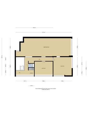 Plattegrond - Maarssenbroeksedijk 31, 3542 DM Utrecht 