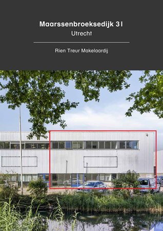 Brochure -  - Maarssenbroeksedijk 31, 3542 DM Utrecht