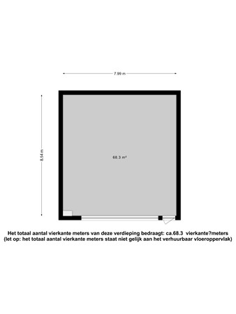 Plattegrond - Barwoutswaarder 89A, 3449 HK Woerden 
