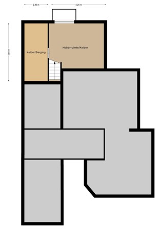 Floorplan - Grutto 32, 8281 ER Genemuiden