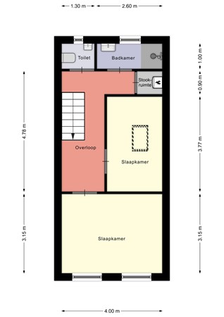 Floorplan - Hoek 30, 8281 AX Genemuiden